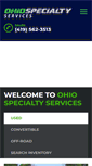 Mobile Screenshot of ohiospecialty.com
