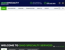 Tablet Screenshot of ohiospecialty.com
